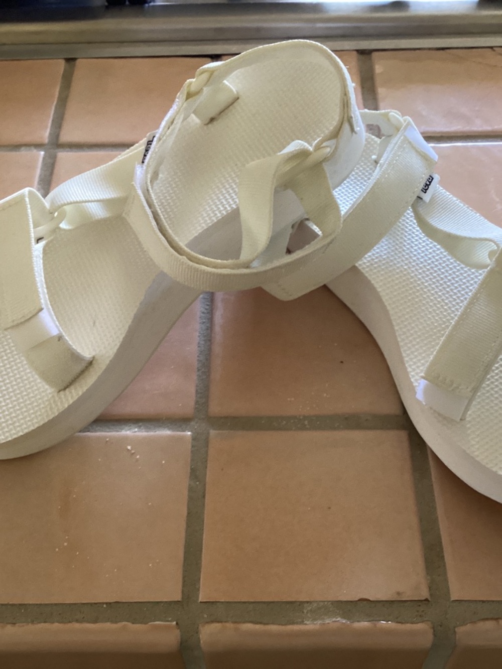 Teva Original Universal Sandals Women 7 Bright White New in Box - Picture 2 of 5